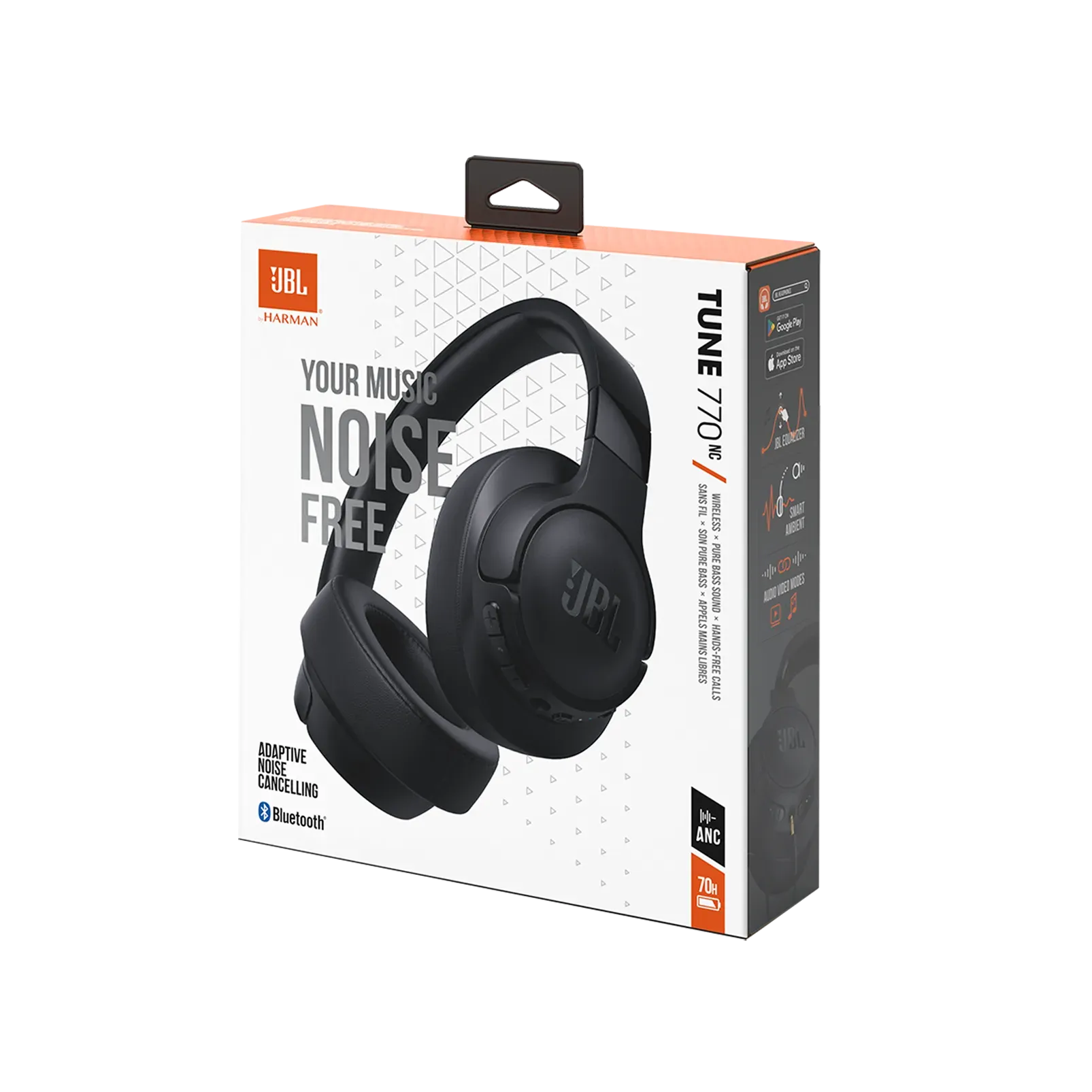 JBL Tune 770 NC Black